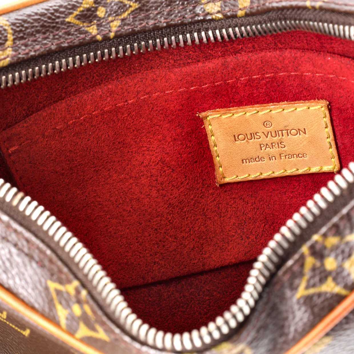 Croissant Handbag Monogram Canvas PM - Deep Luxury