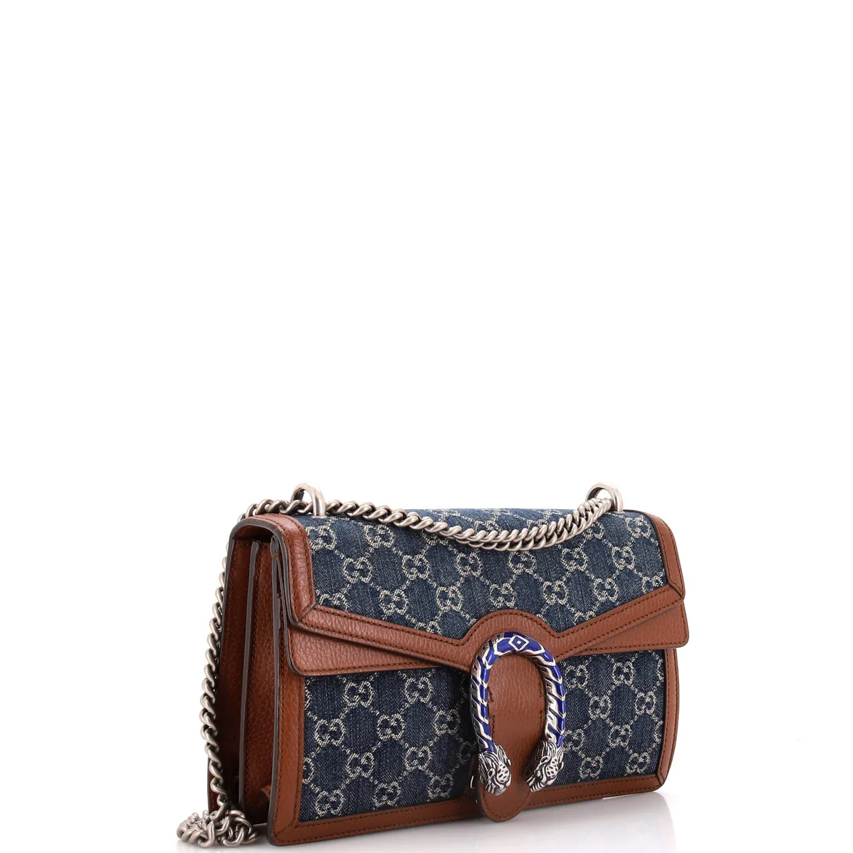Dionysus Bag GG Denim Small - Deep Luxury
