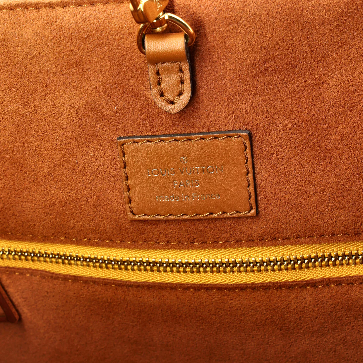 Fold Tote Monogram Canvas and Leather PM - Deep Luxury