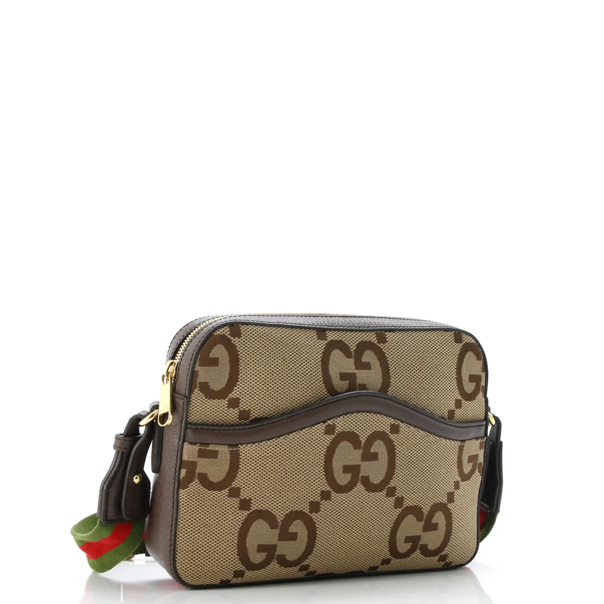 Messenger Bag Jumbo GG Canvas - Deep Luxury