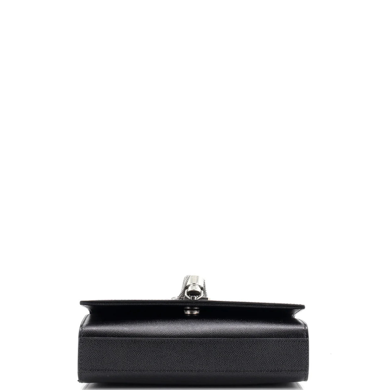 Classic Monogram Tassel Crossbody Bag Grainy Leather Small - Deep Luxury