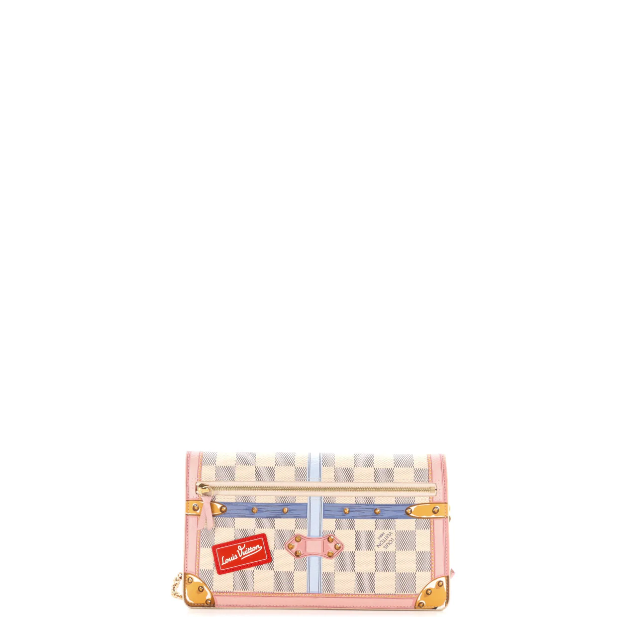 Weekend Pochette Limited Edition Damier Summer Trunks - Deep Luxury