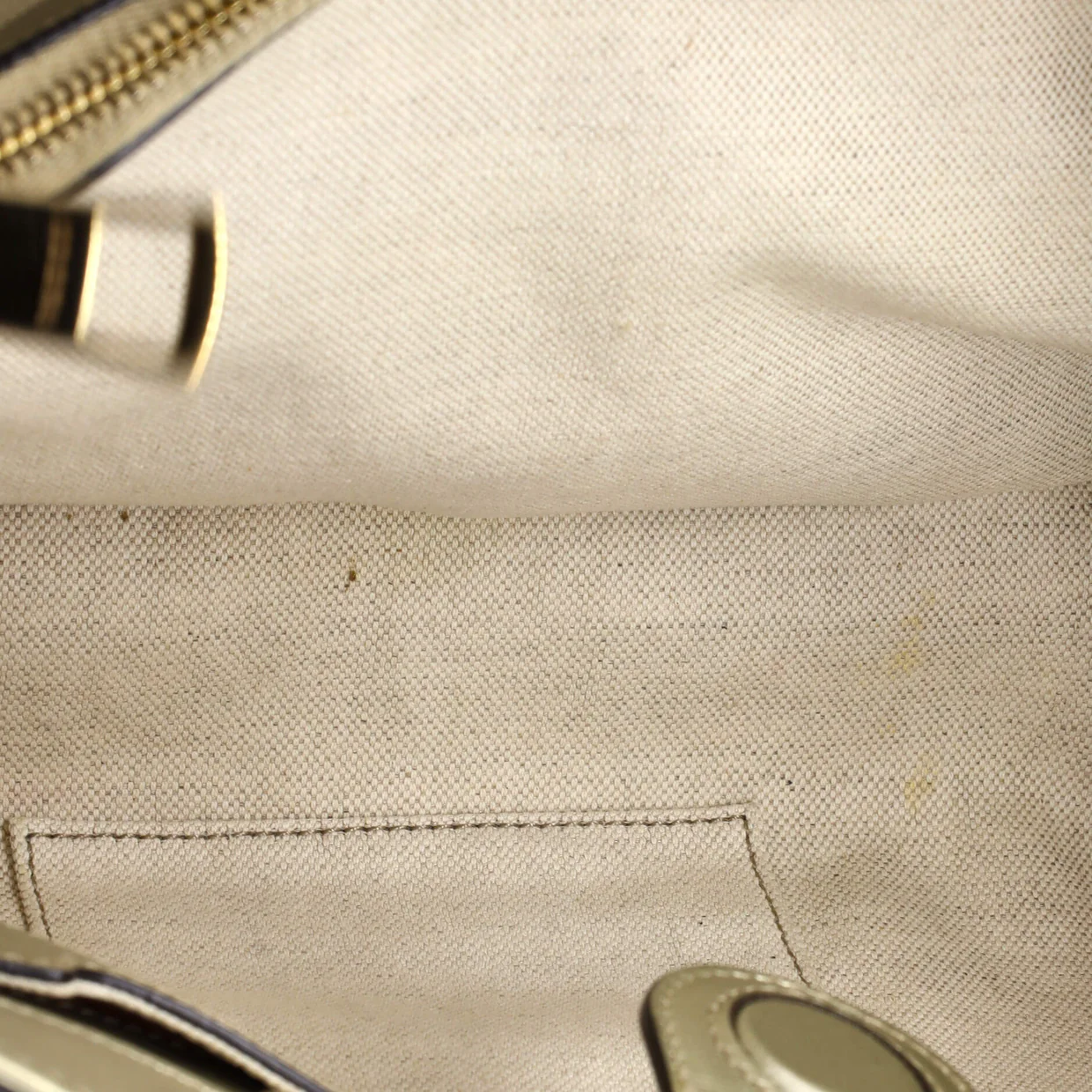 Bamboo Shopper Tote Blooms Print Leather Medium - Deep Luxury