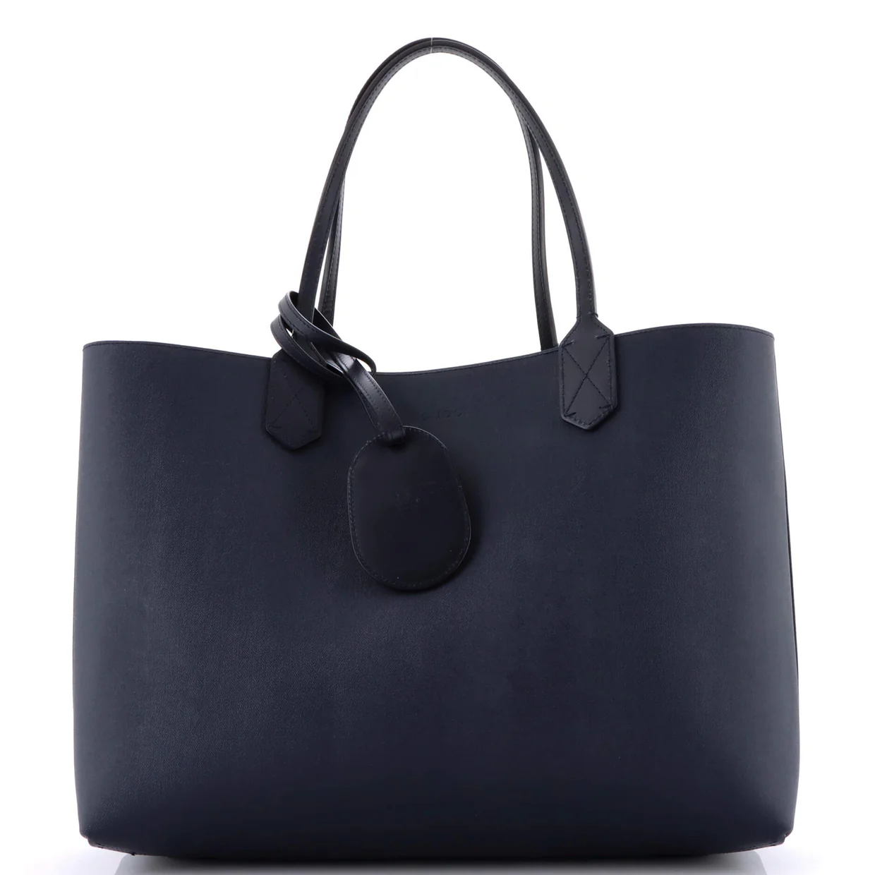 Reversible Tote Blooms GG Print Leather Medium - Deep Luxury