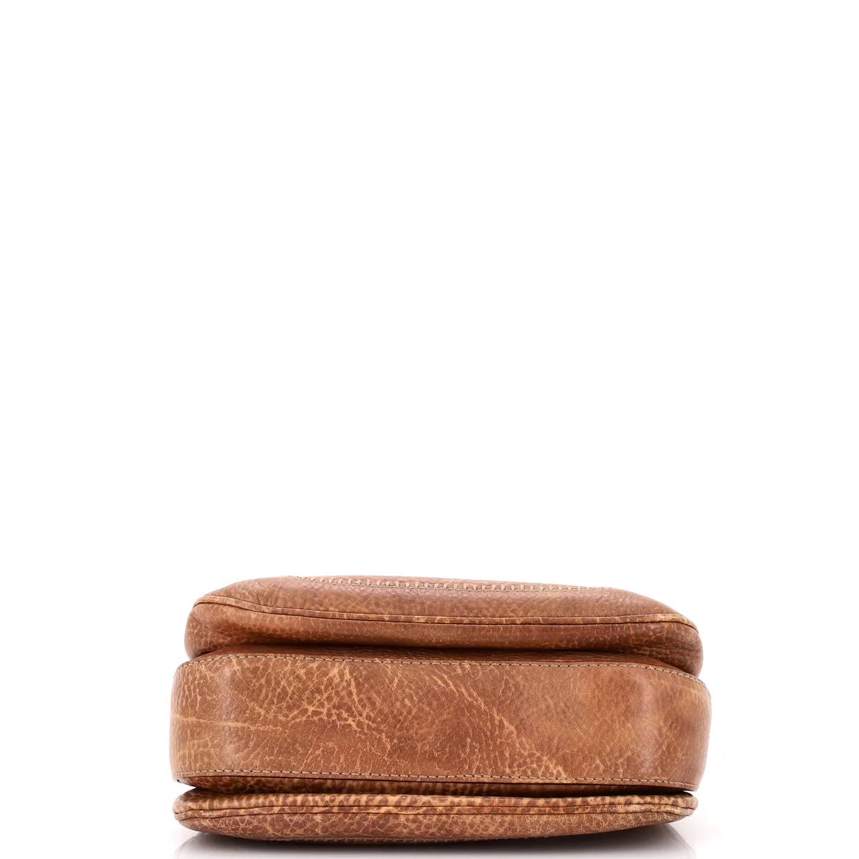 New Convertible Bamboo Top Handle Bag Leather Medium - Deep Luxury