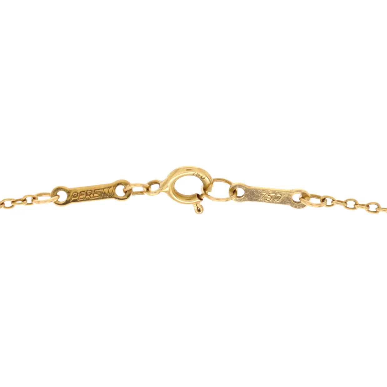 Elsa Peretti Open Heart Pendant Necklace 18K Yellow Gold 16mm - Deep Luxury