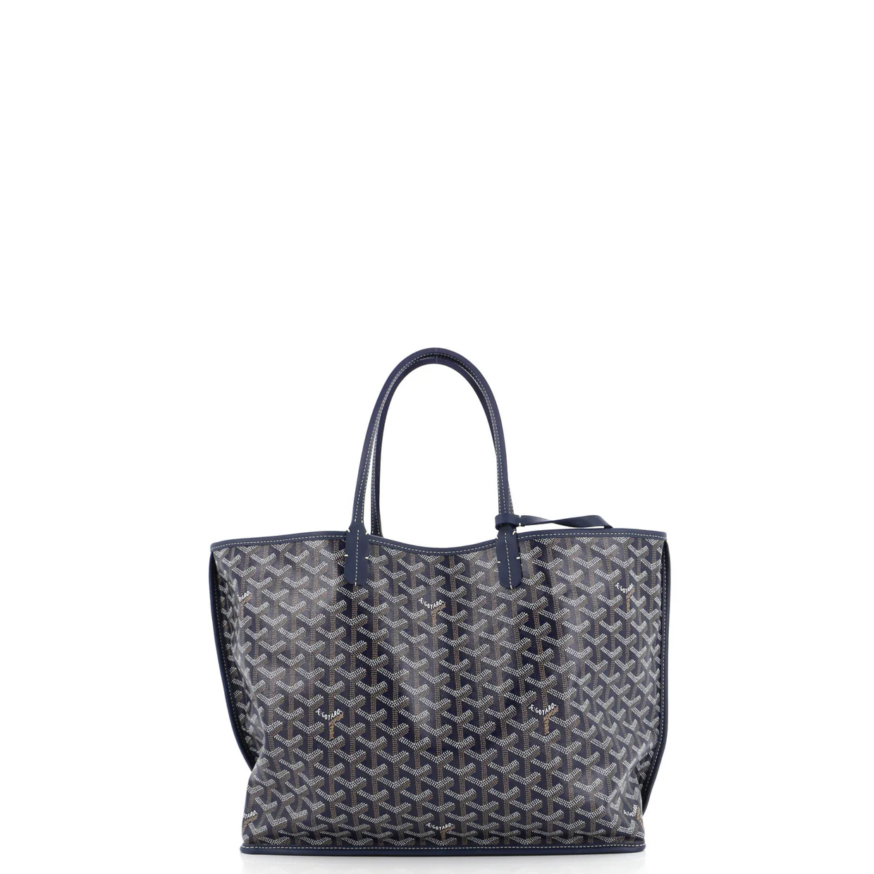 Anjou Reversible Tote Coated Canvas PM - Deep Luxury