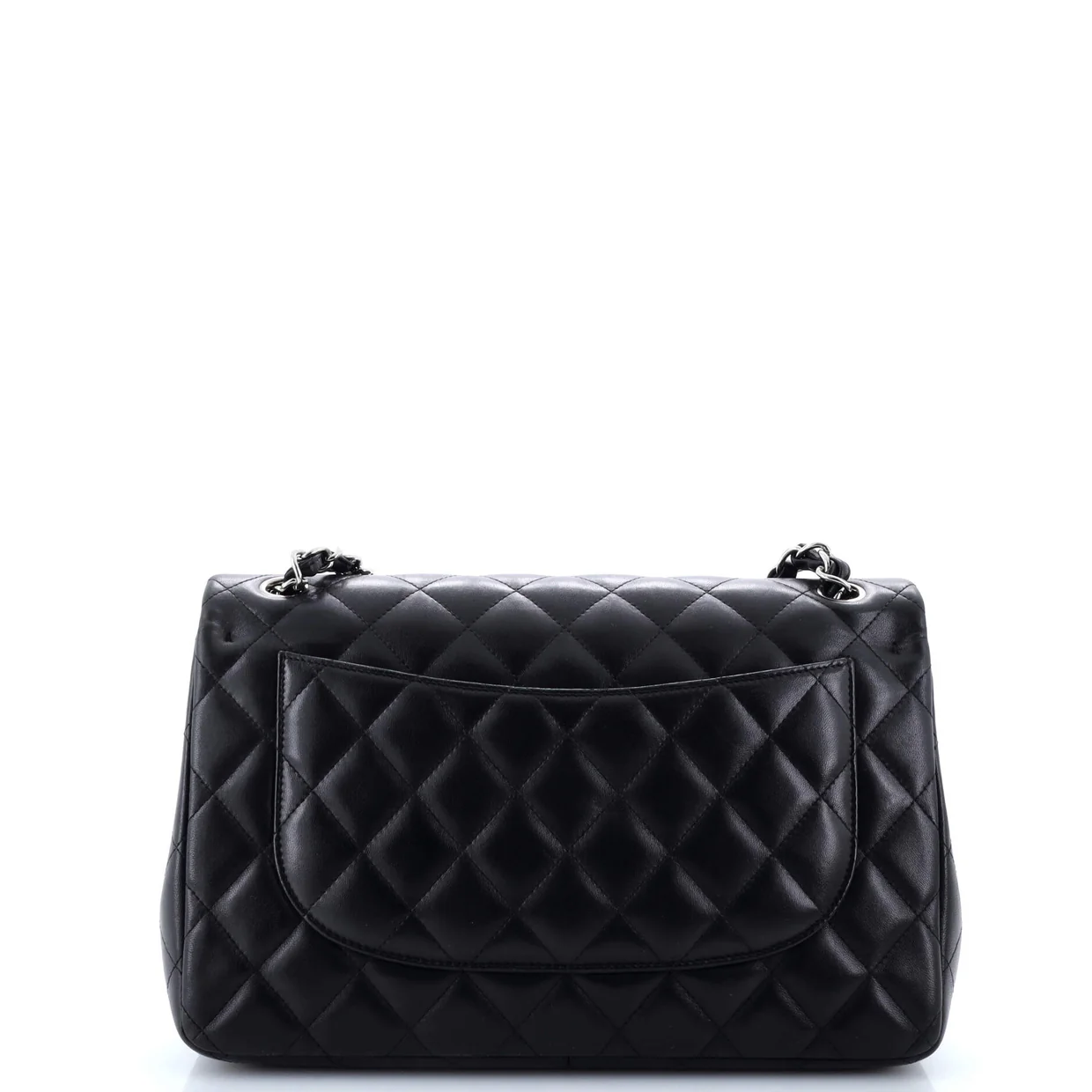 Classic Double Flap Bag Quilted Lambskin Jumbo - Deep Luxury