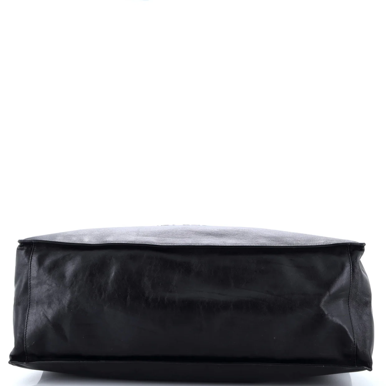 Rive Gauche Shopper Tote Embossed Leather Large - Deep Luxury