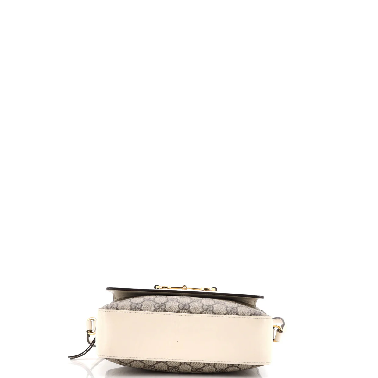 Horsebit 1955 Flap Pocket Camera Bag GG Coated Canvas and Leather Small - Deep Luxury