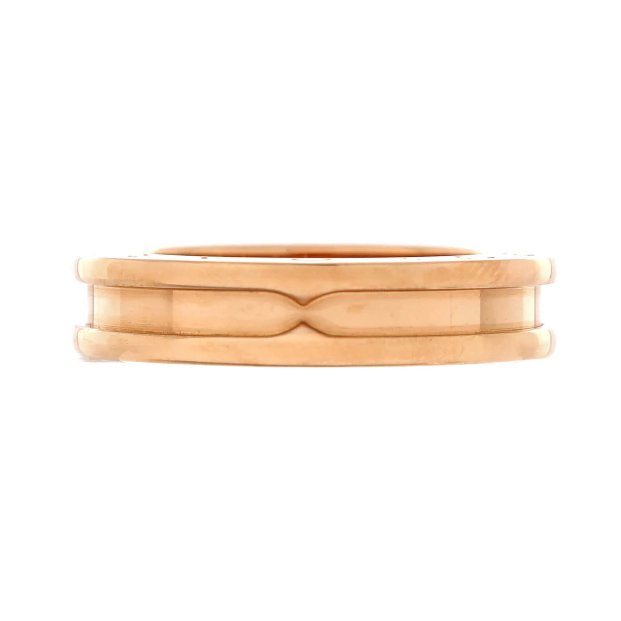 B.Zero1 One Band Ring 18K Rose Gold - Deep Luxury