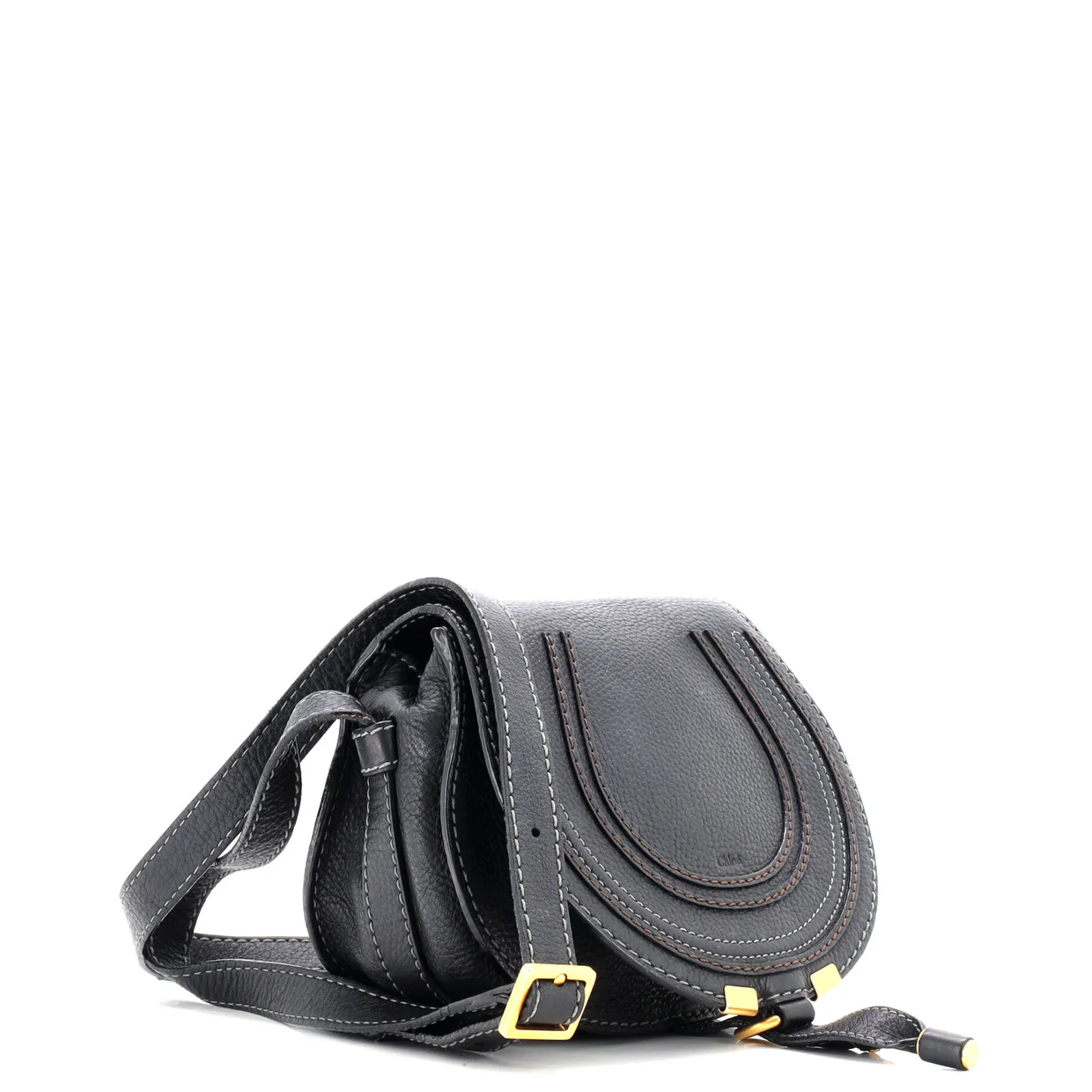 Marcie Crossbody Bag Leather Small - Deep Luxury