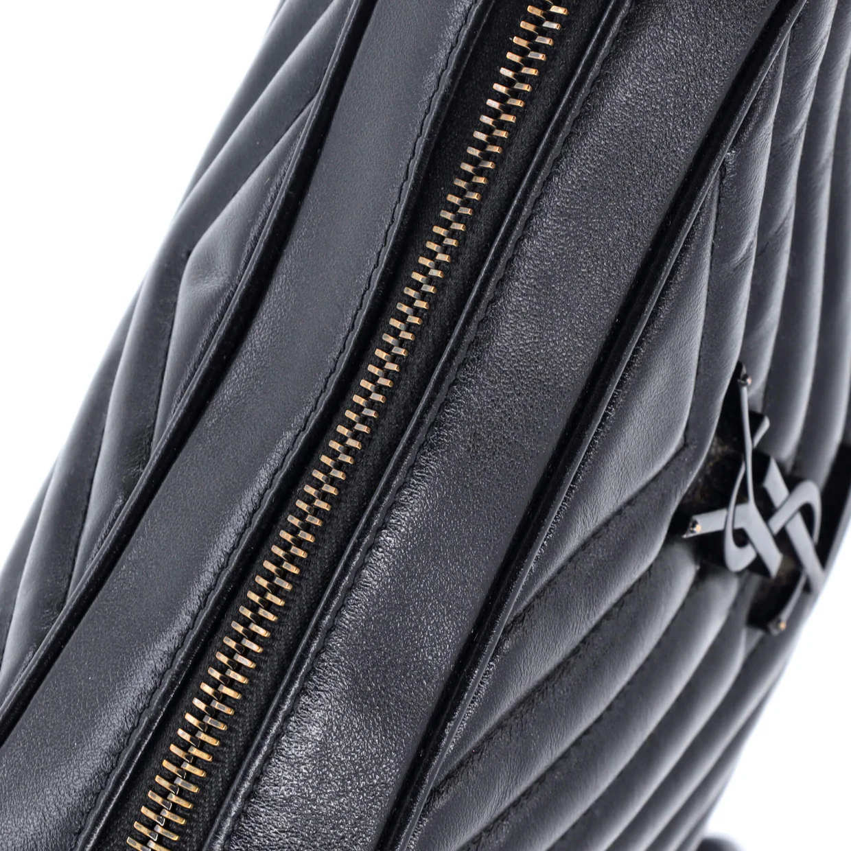 Lou Camera Bag Matelasse Chevron Leather Small - Deep Luxury