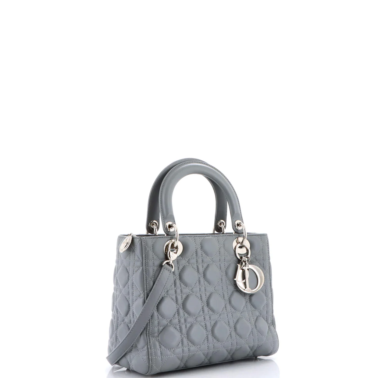 Lady Dior Bag Cannage Quilt Lambskin Medium - Deep Luxury