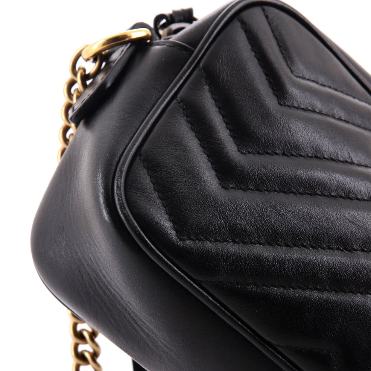 GG Marmont Shoulder Bag Matelasse Leather Mini - Deep Luxury