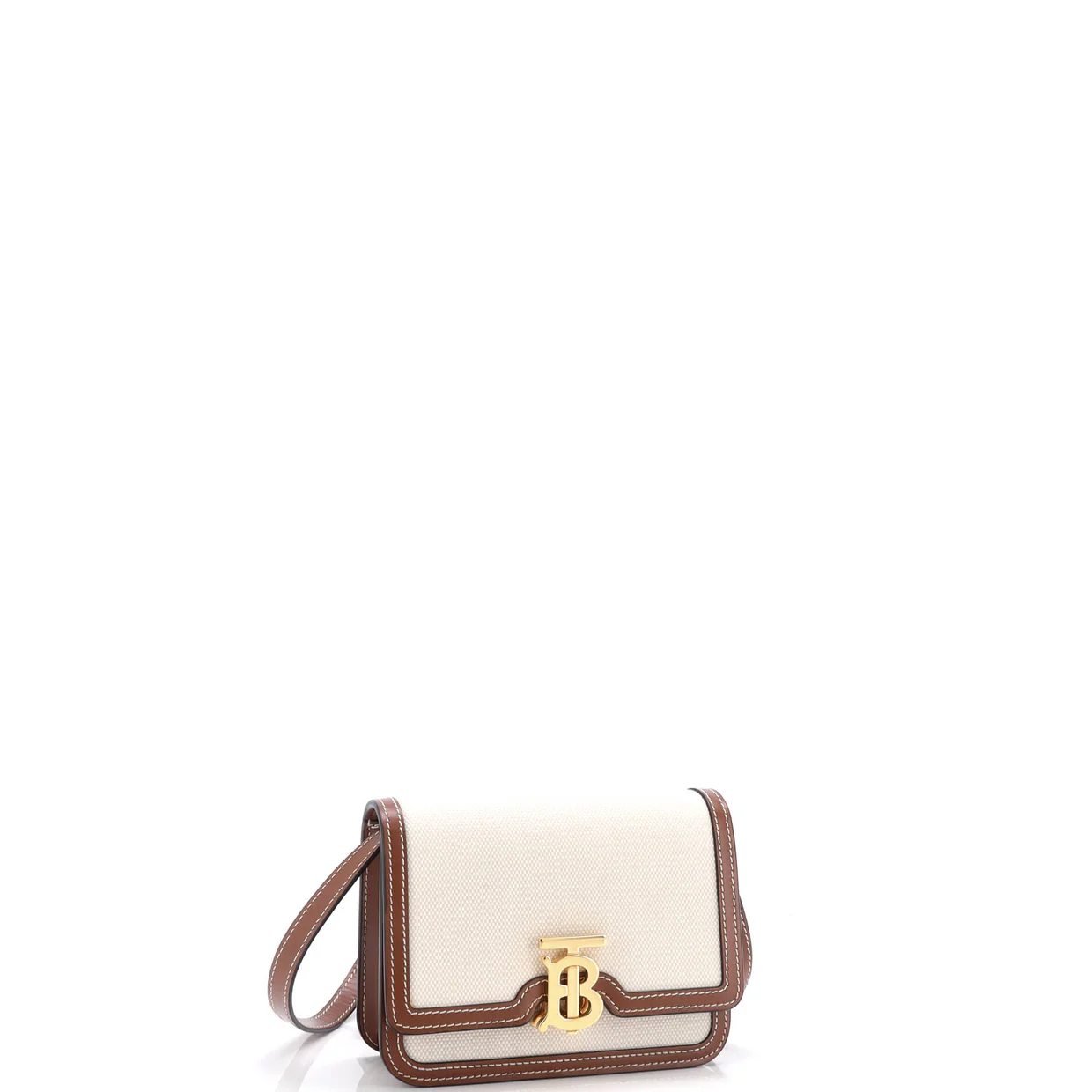 TB Flap Bag Canvas Mini - Deep Luxury