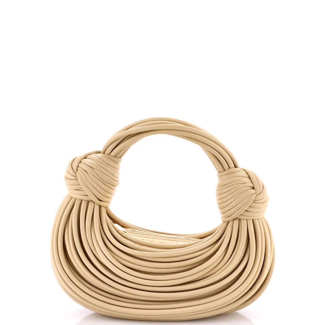 Double Knot Hobo Tubular Leather Mini - Deep Luxury