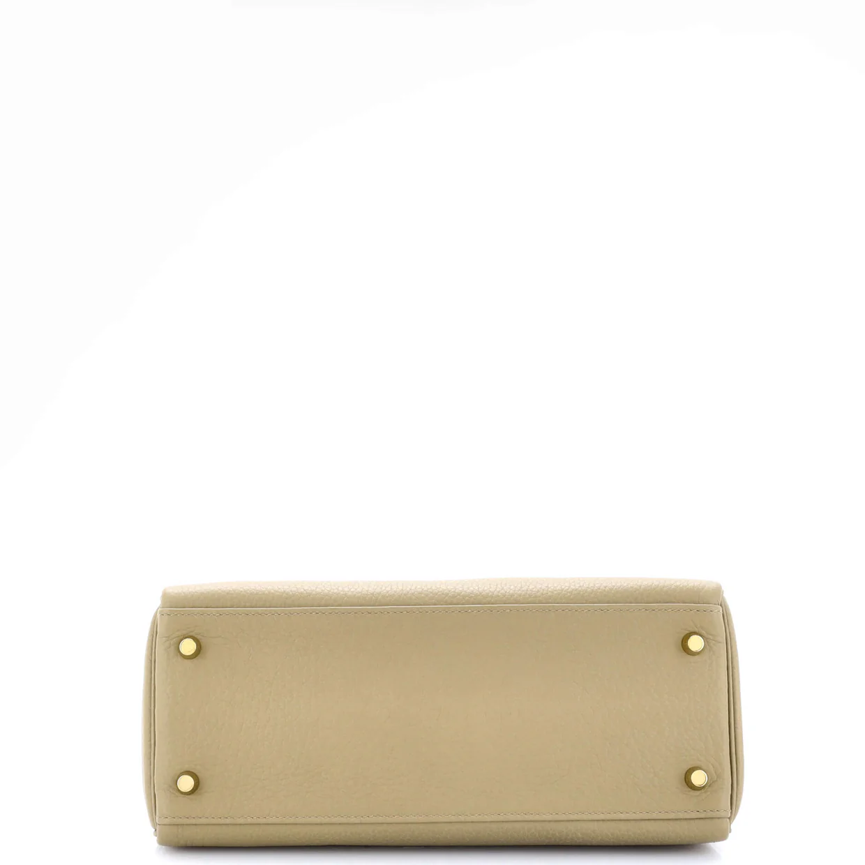 Kelly Handbag Light Clemence with Gold Hardware 28 - Deep Luxury