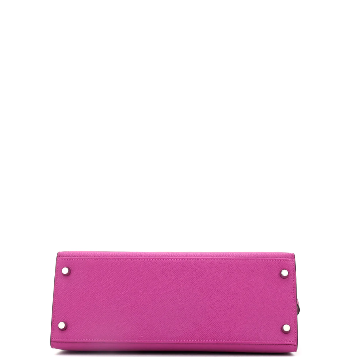 Kelly Handbag Rose Pourpre Epsom with Palladium Hardware 28 - Deep Luxury