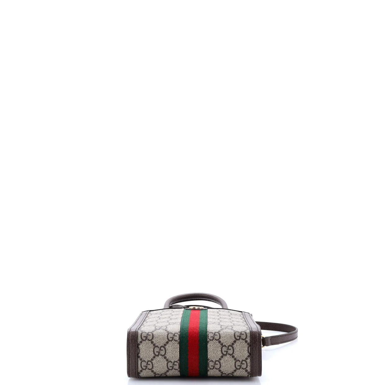 Ophidia Convertible Tote GG Coated Canvas Super Mini - Deep Luxury