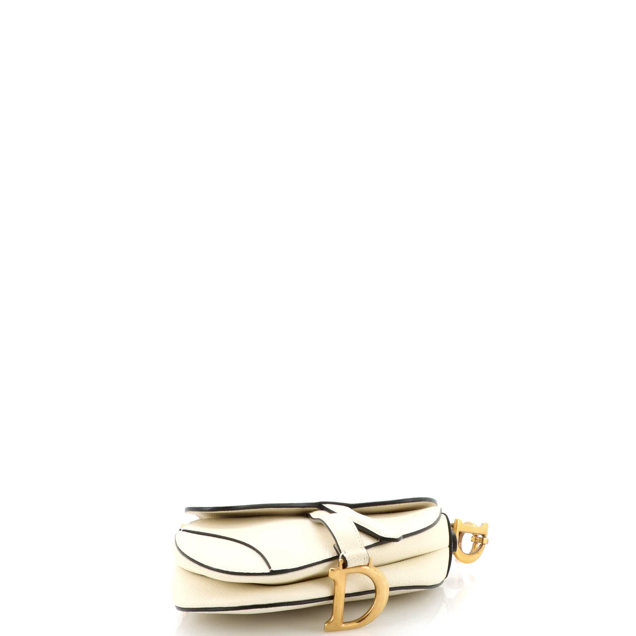 Saddle Handbag Leather Mini - Deep Luxury