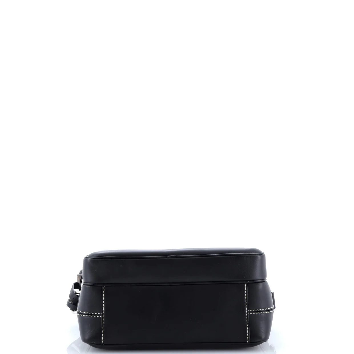 Nil Messenger Bag Leather with Monogram Canvas PM - Deep Luxury