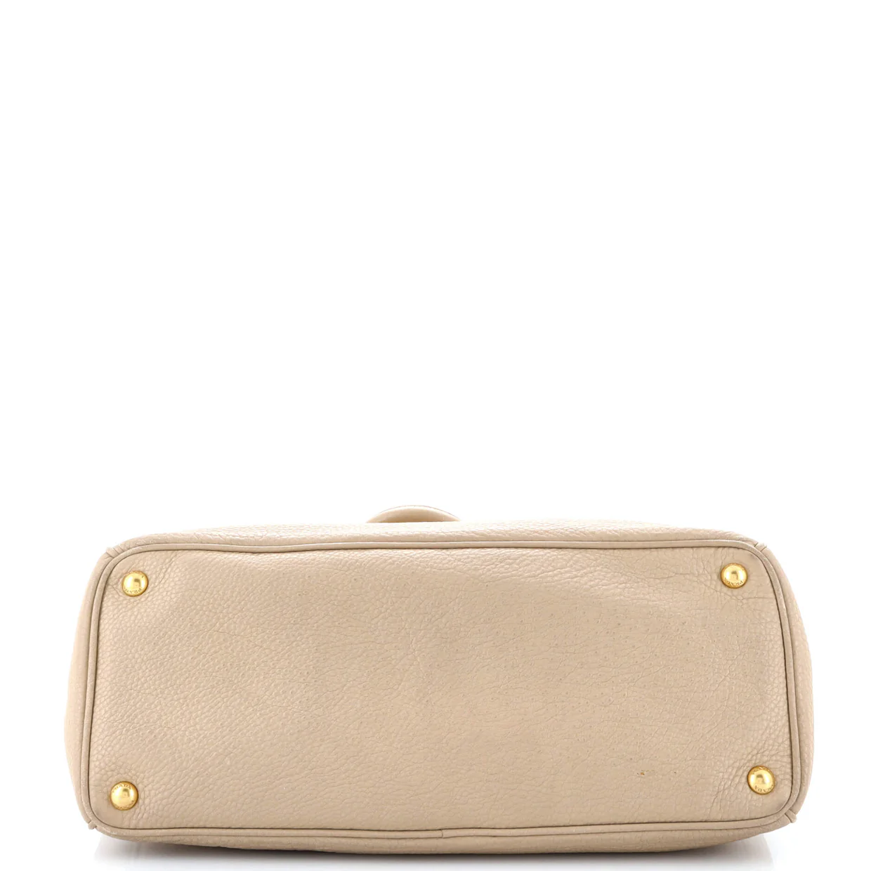 Convertible Open Shopping Tote Vitello Daino Medium - Deep Luxury