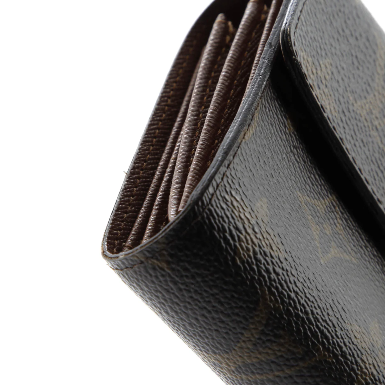 Alexandra Wallet Monogram Canvas - Deep Luxury