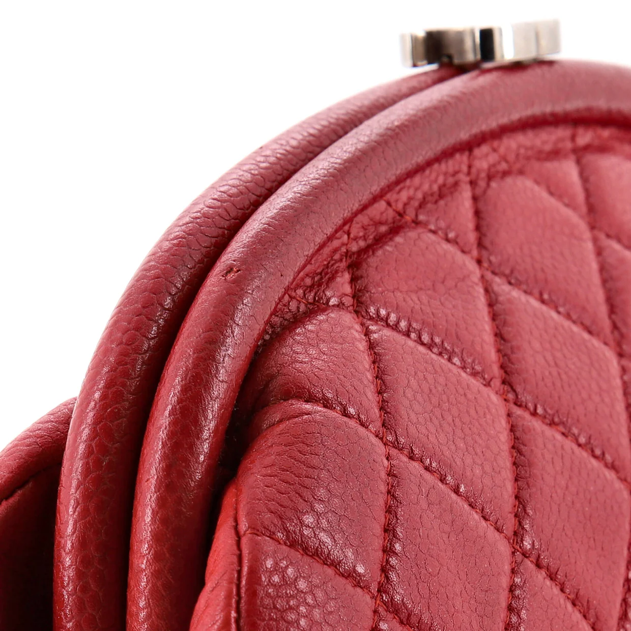 Timeless Clutch Quilted Caviar - Deep Luxury