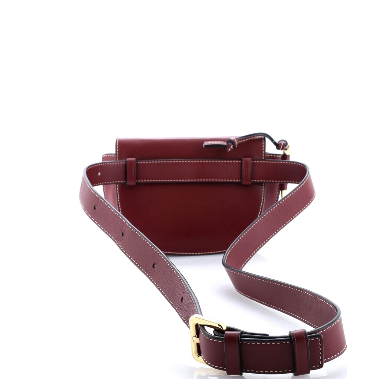Gate Belt Bag Leather Mini - Deep Luxury
