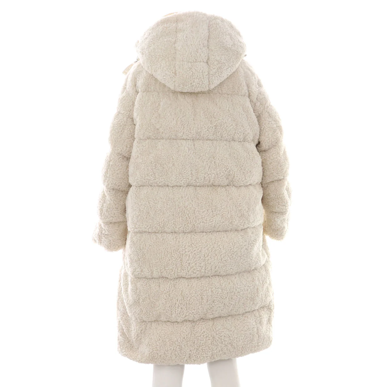 Women's Hainardia Hooded Puffer Coat Quilted Faux Fur with Down - Deep Luxury