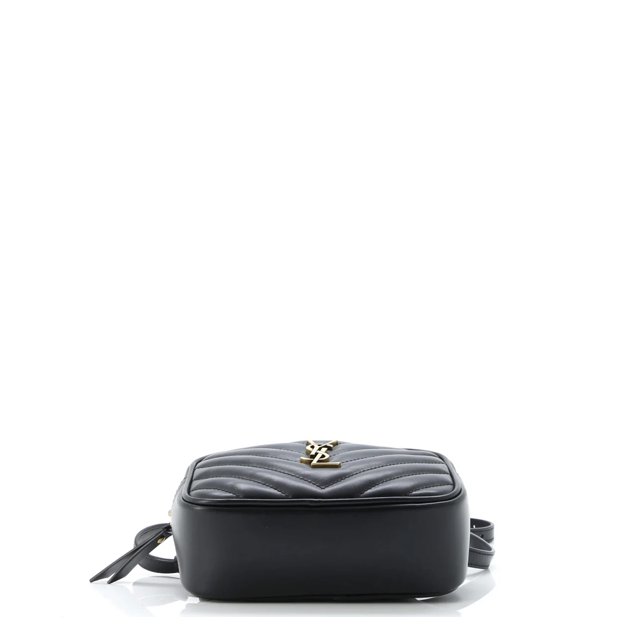 Lou Belt Bag Matelasse Chevron Leather - Deep Luxury