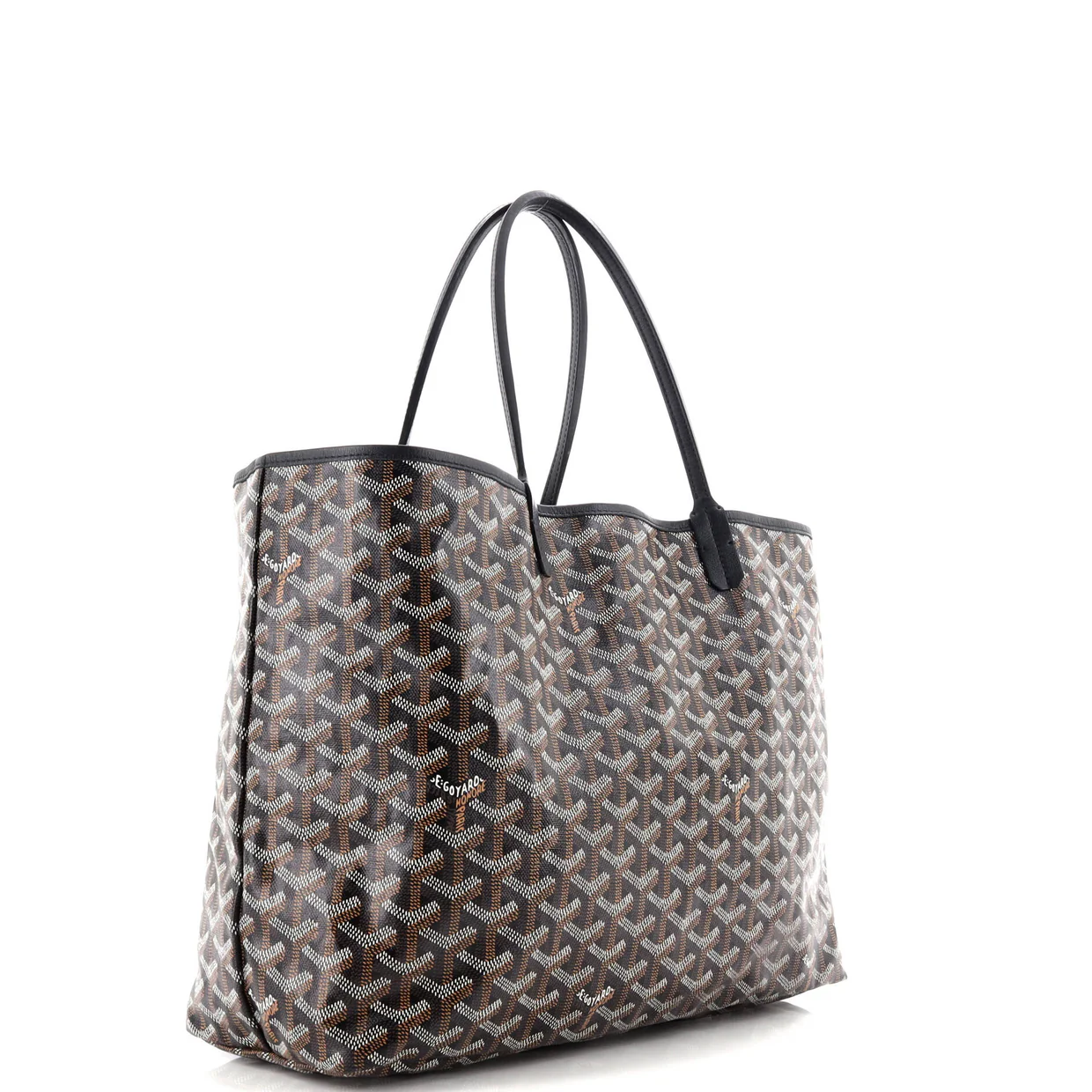 Anjou Reversible Tote Coated Canvas PM - Deep Luxury