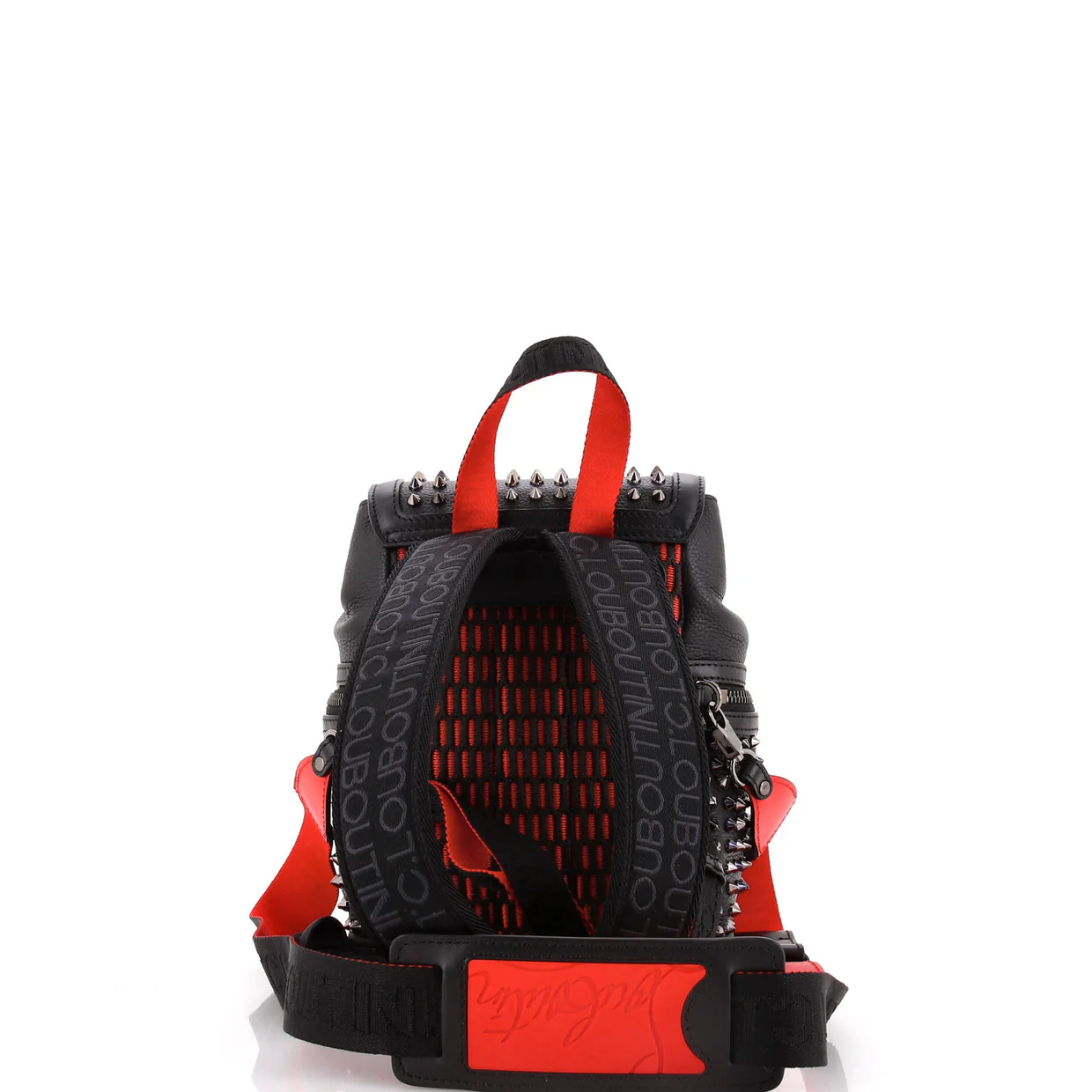 Explorafunk Backpack Spiked Leather Small - Deep Luxury
