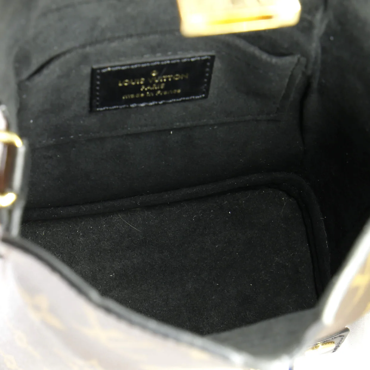 Bento Box Handbag Reverse Monogram Canvas - Deep Luxury