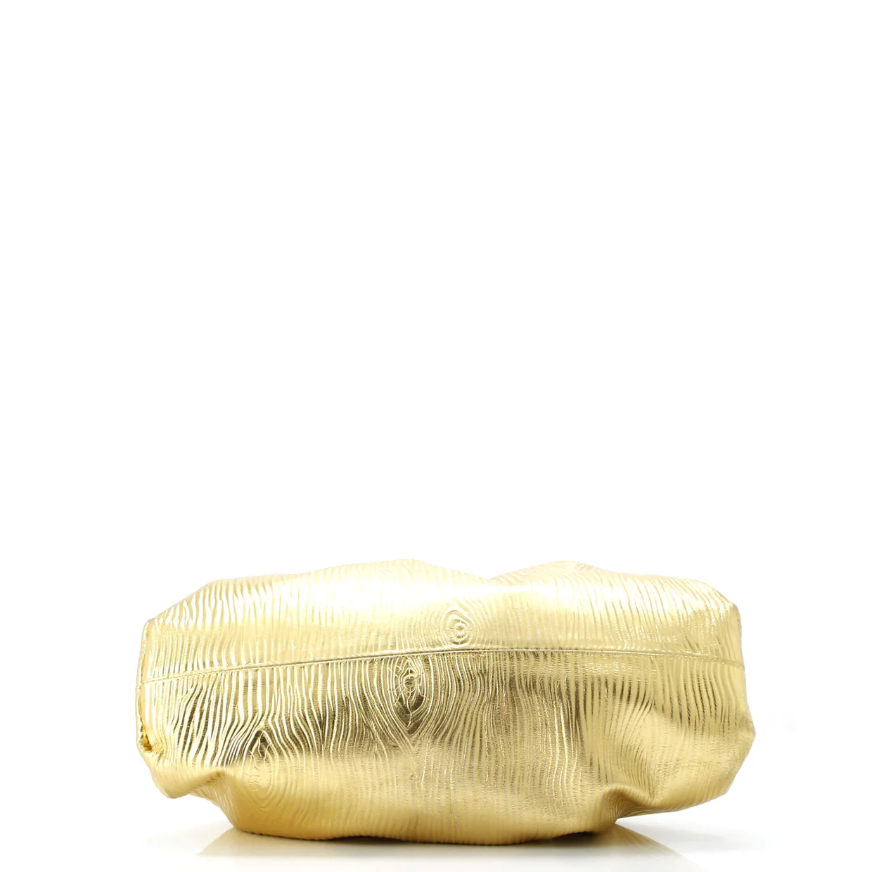 The Pouch Metallic Textured Leather - Deep Luxury