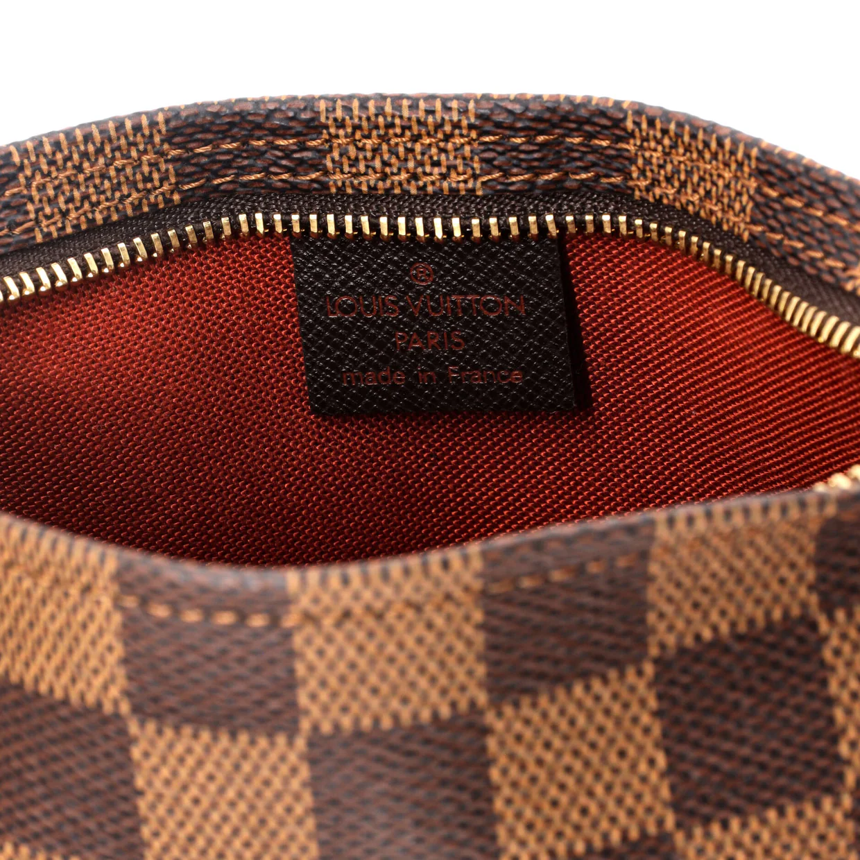 Trousse Make Up Bag Damier - Deep Luxury