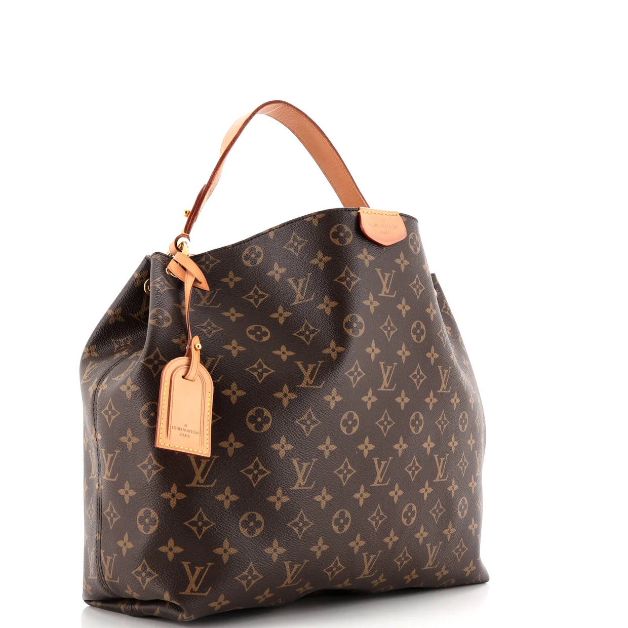 Graceful Handbag Monogram Canvas MM - Deep Luxury