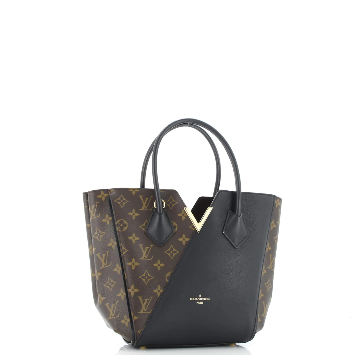 Kimono Handbag Monogram Canvas and Leather PM - Deep Luxury