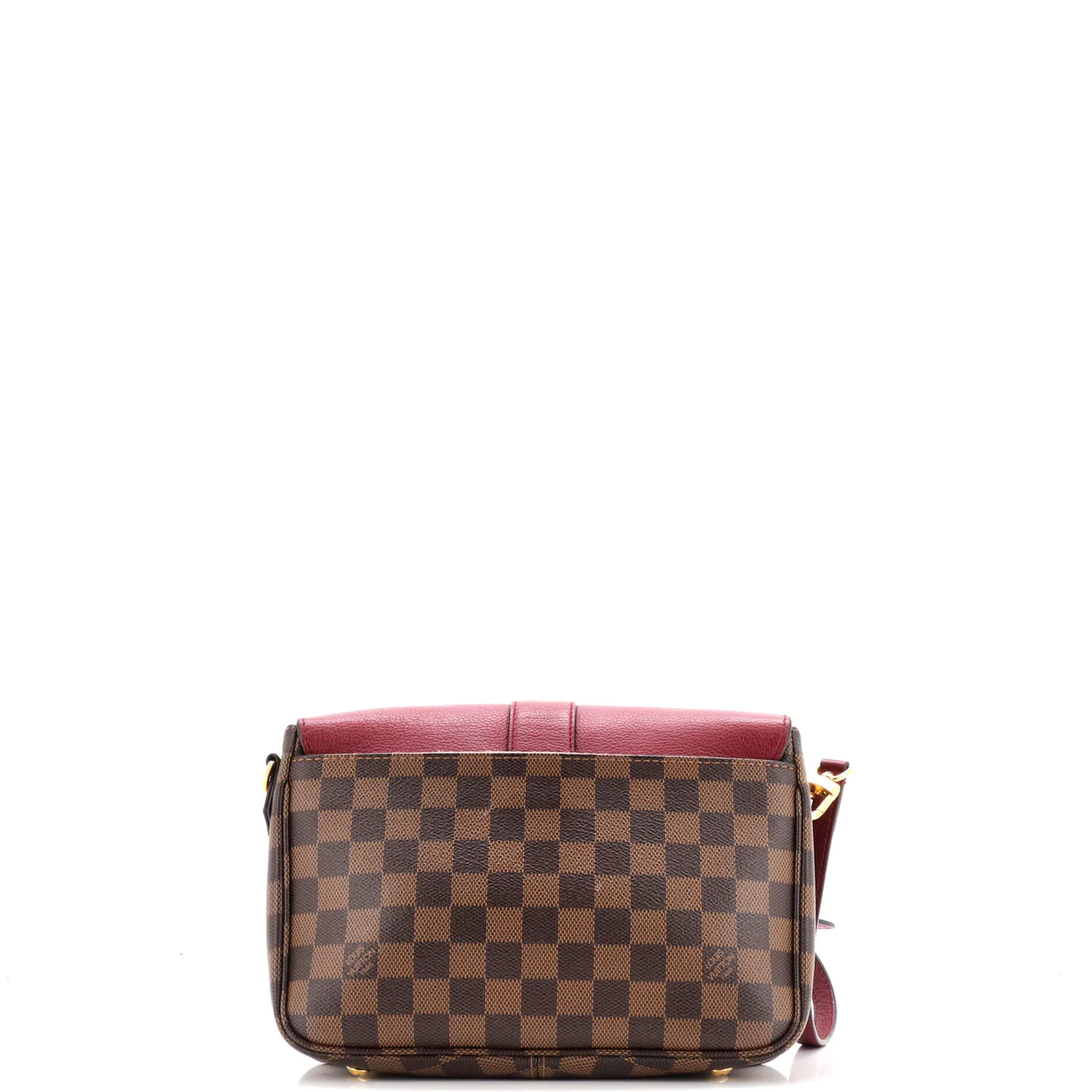 Clapton Handbag Damier and Leather PM - Deep Luxury