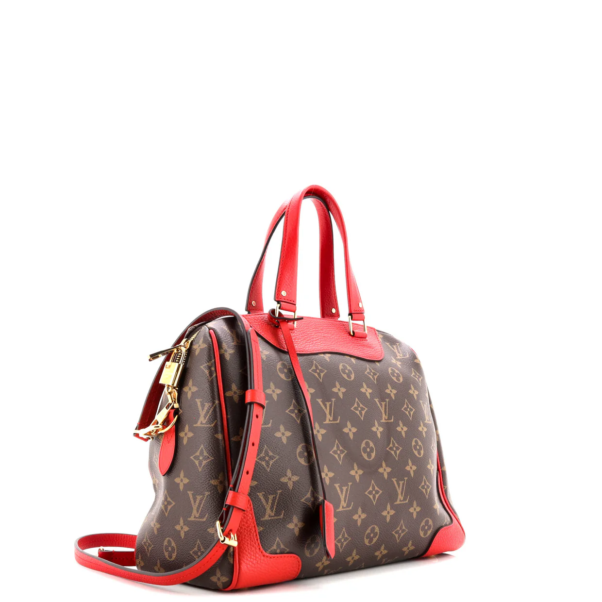 Retiro NM Handbag Monogram Canvas and Leather - Deep Luxury