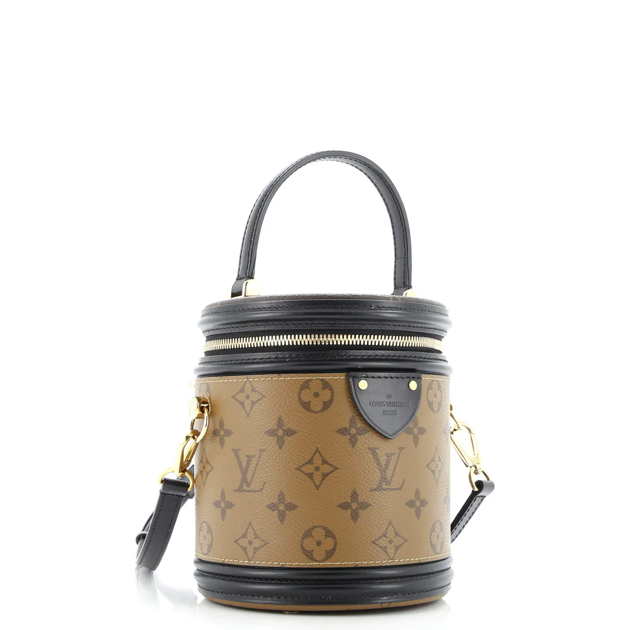 Cannes Handbag Reverse Monogram Canvas - Deep Luxury