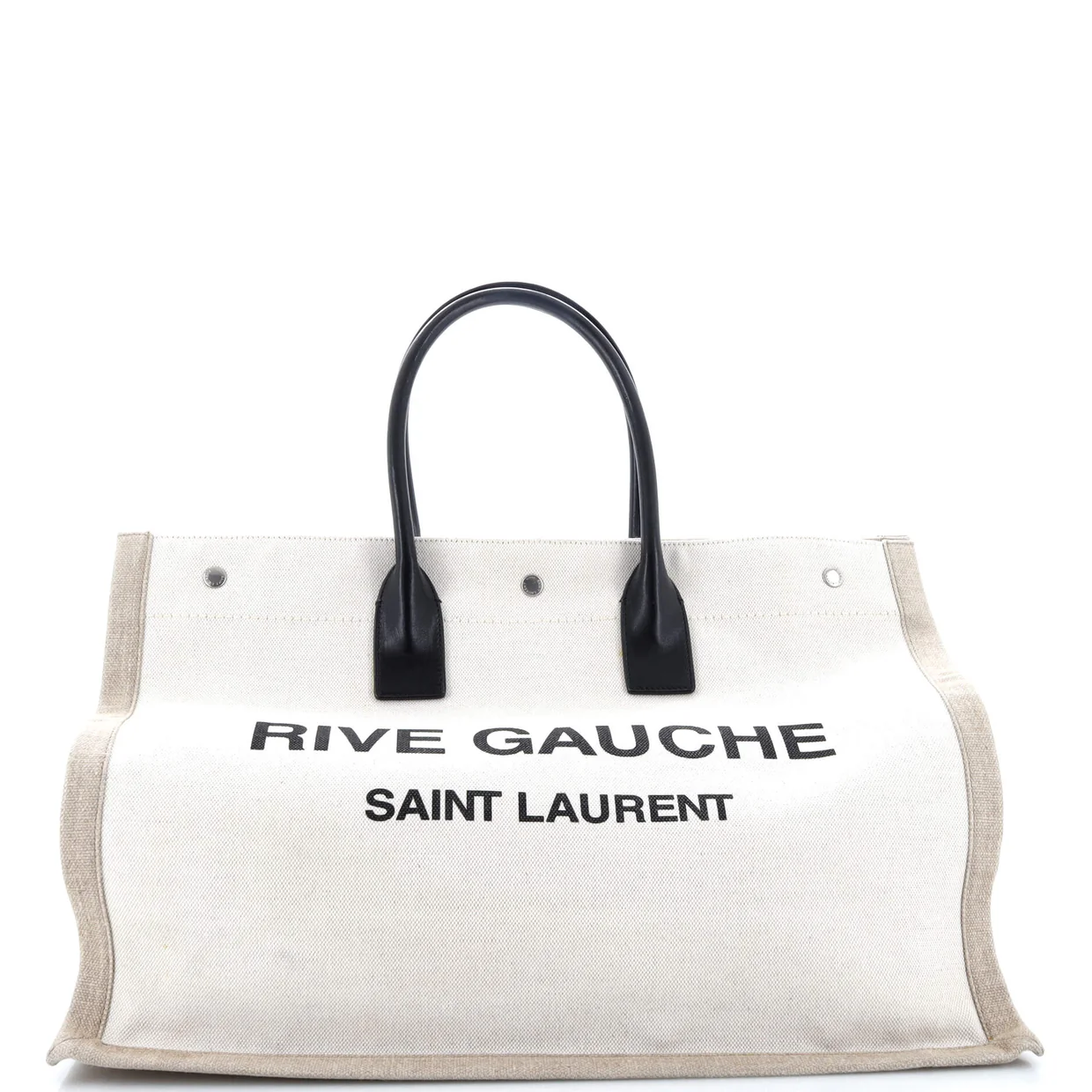 Rive Gauche Shopper Tote Camo Canvas Large - Deep Luxury
