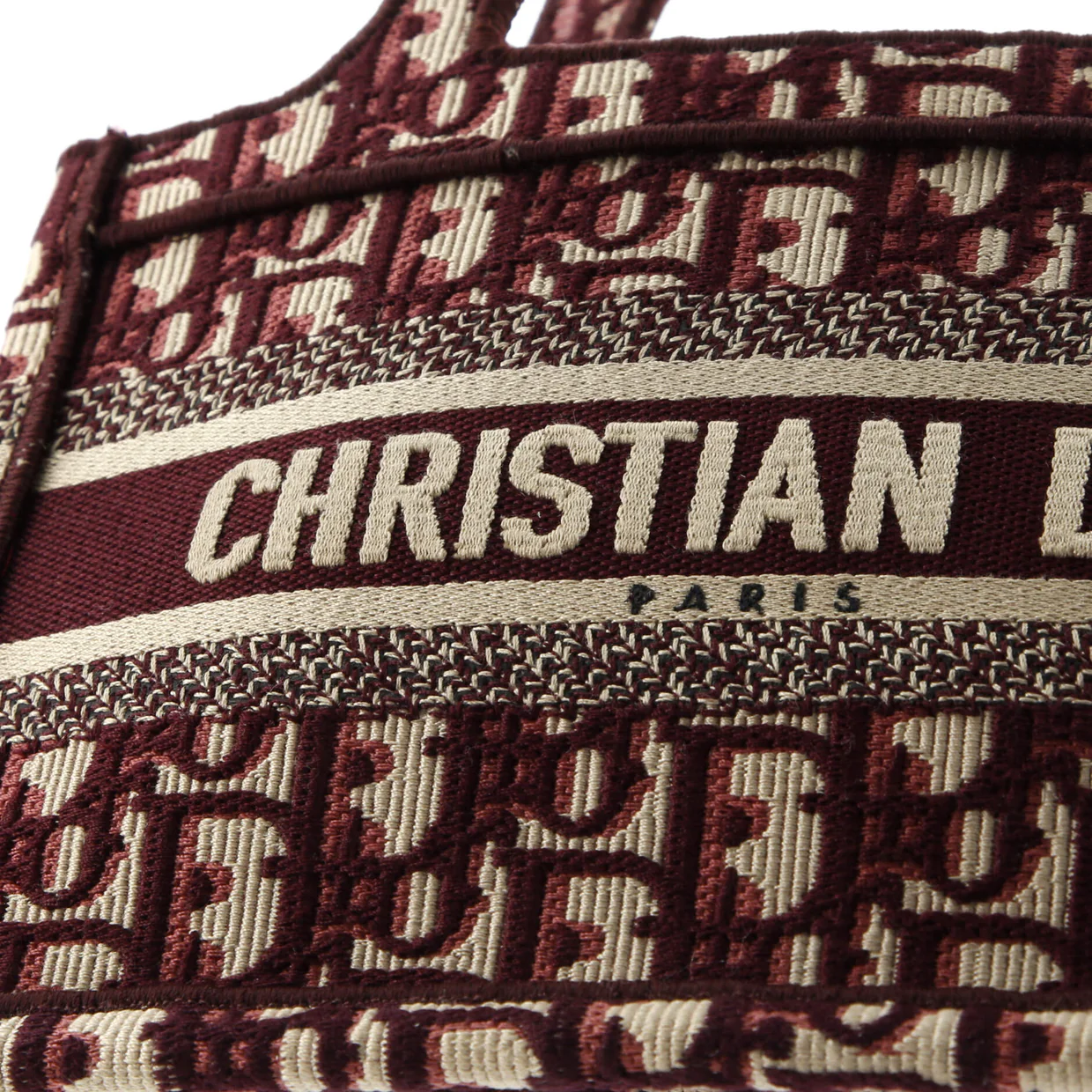 Book Tote Oblique Canvas Mini - Deep Luxury