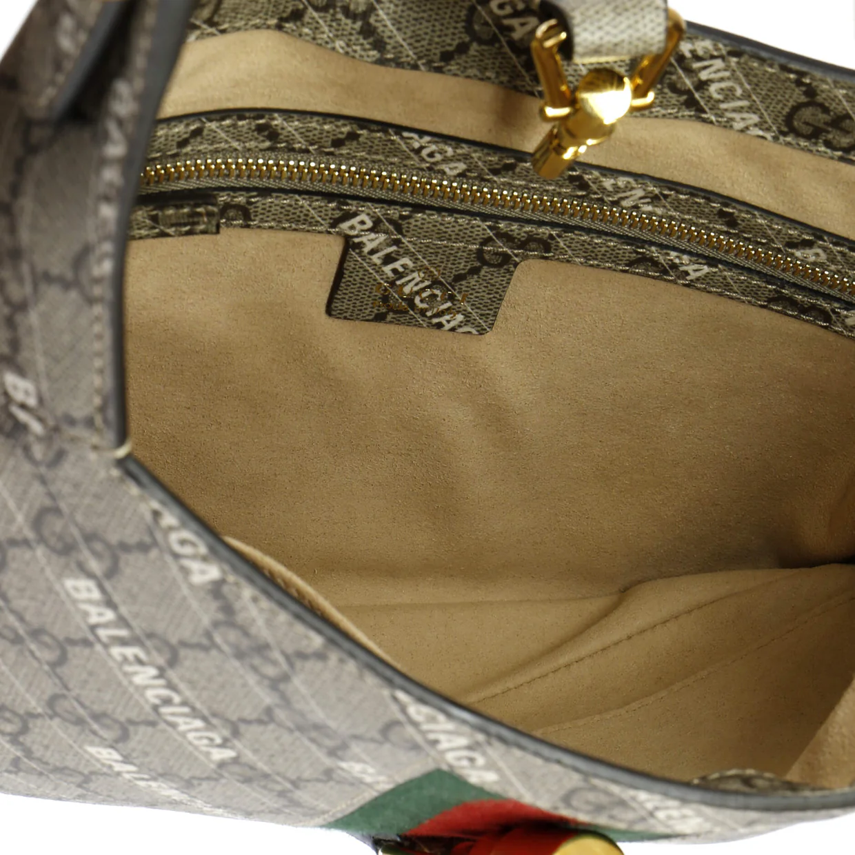 x Balenciaga The Hacker Project Jackie 1961 Hobo GG Coated Canvas Small - Deep Luxury