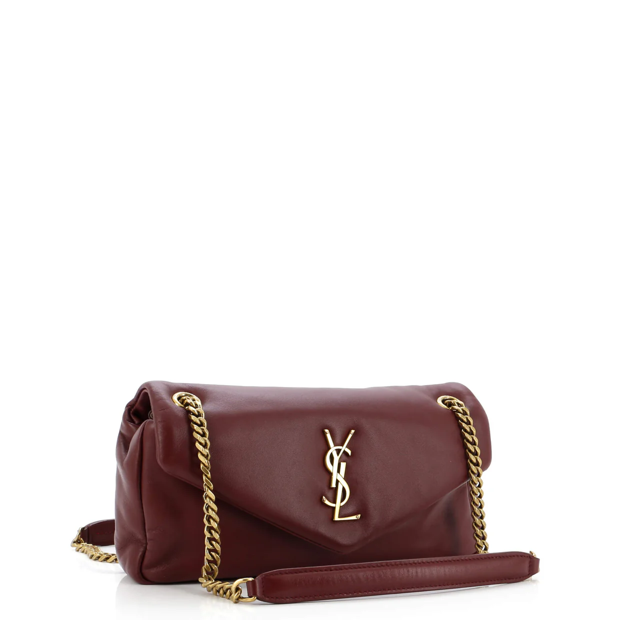 Calypso Flap Bag Leather Medium - Deep Luxury