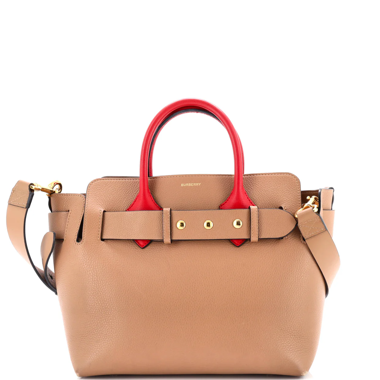 Belt Tote Leather Medium - Deep Luxury