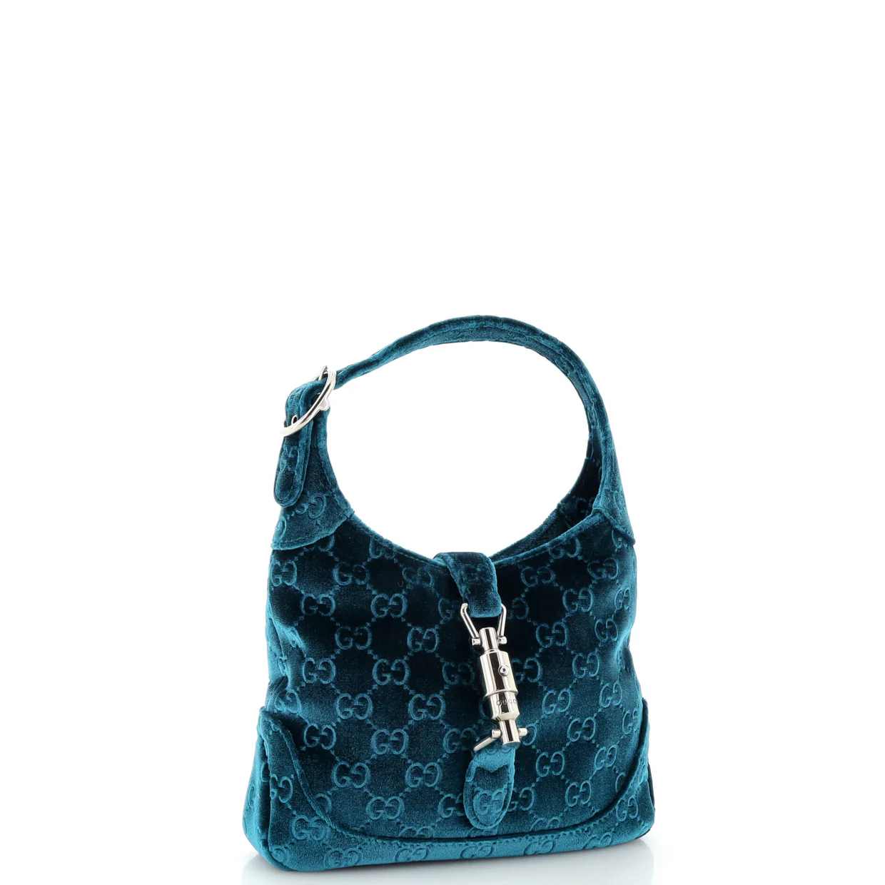 Jackie 1961 Hobo GG Velvet Small - Deep Luxury