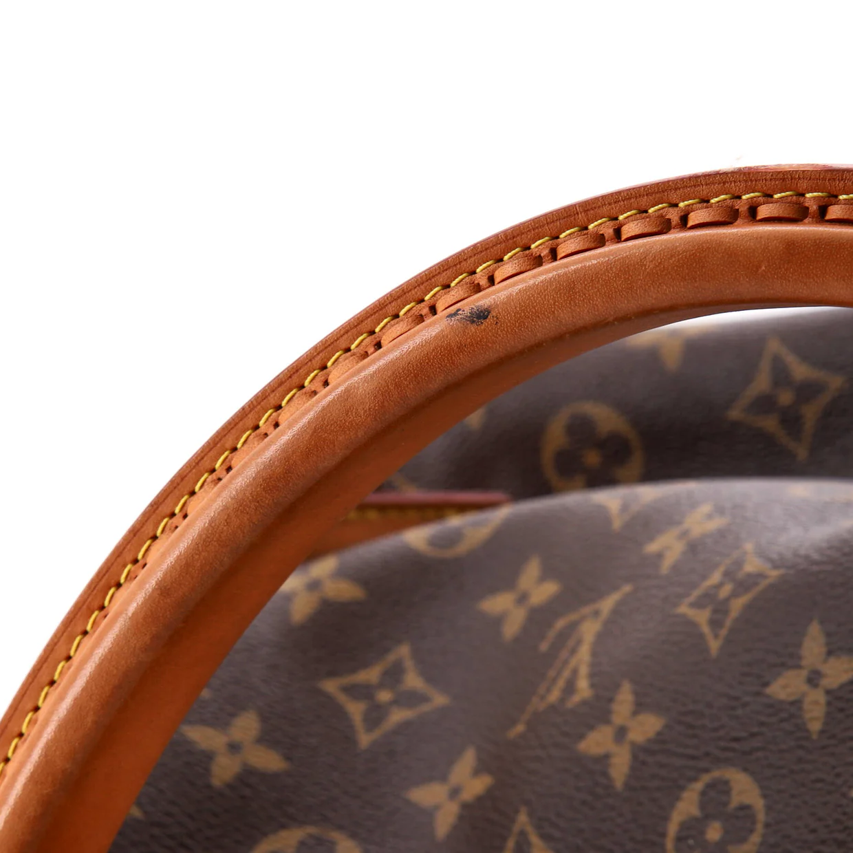 Gaia Handbag Monogram Canvas - Deep Luxury