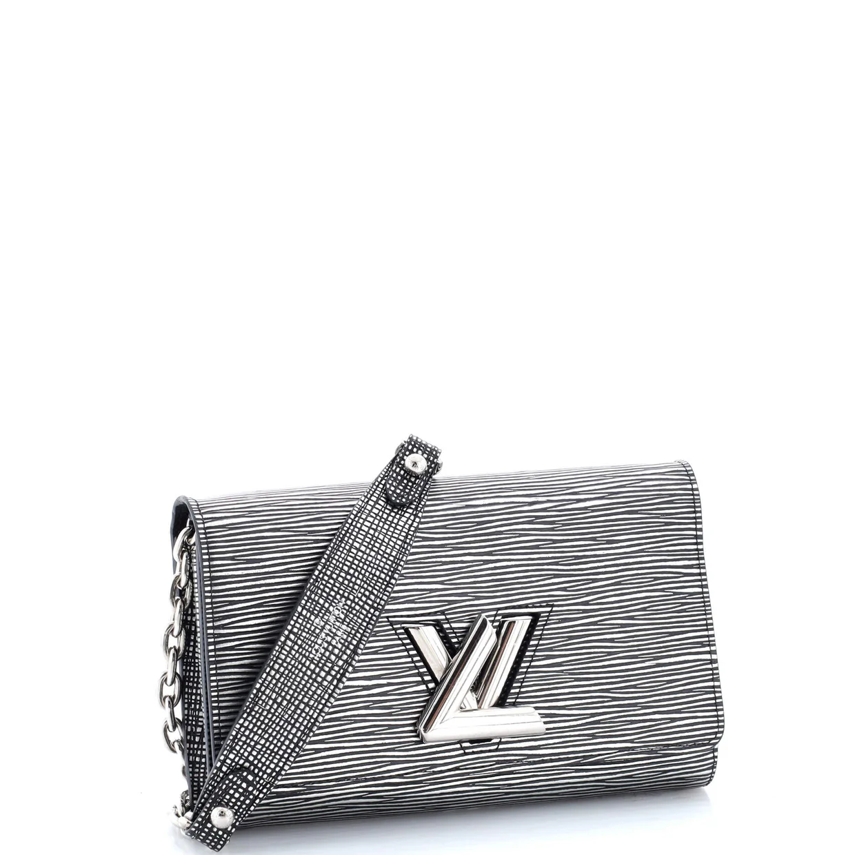 Twist Chain Wallet Epi Leather - Deep Luxury